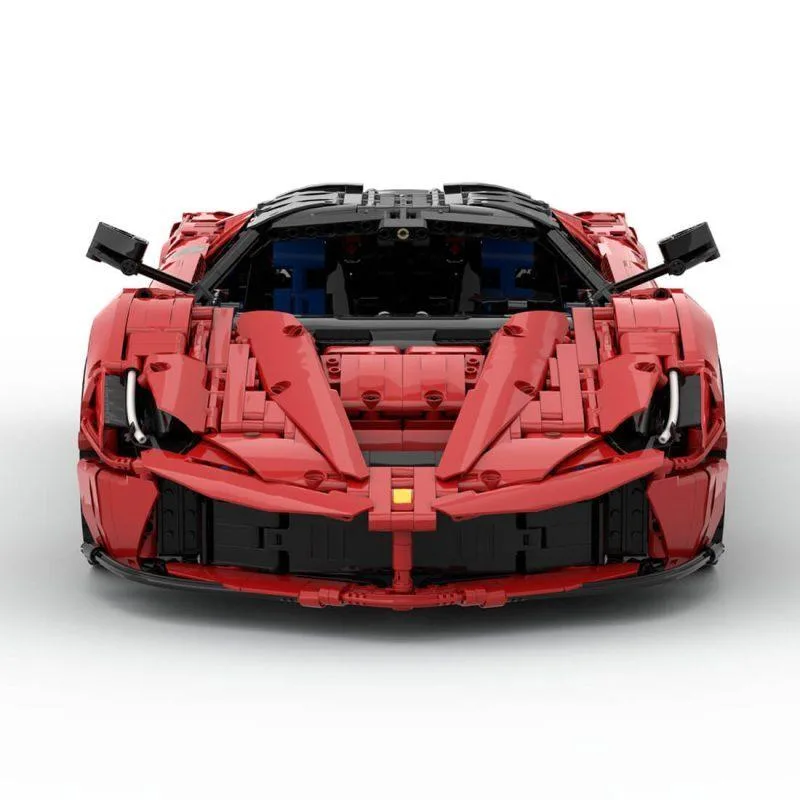 ZITIANYOUBUILD ZITIANYOUBUILD MOC-194680 3636PCS Mid-engine Mild Hybrid Sports Car 1/8 Scale — product photo