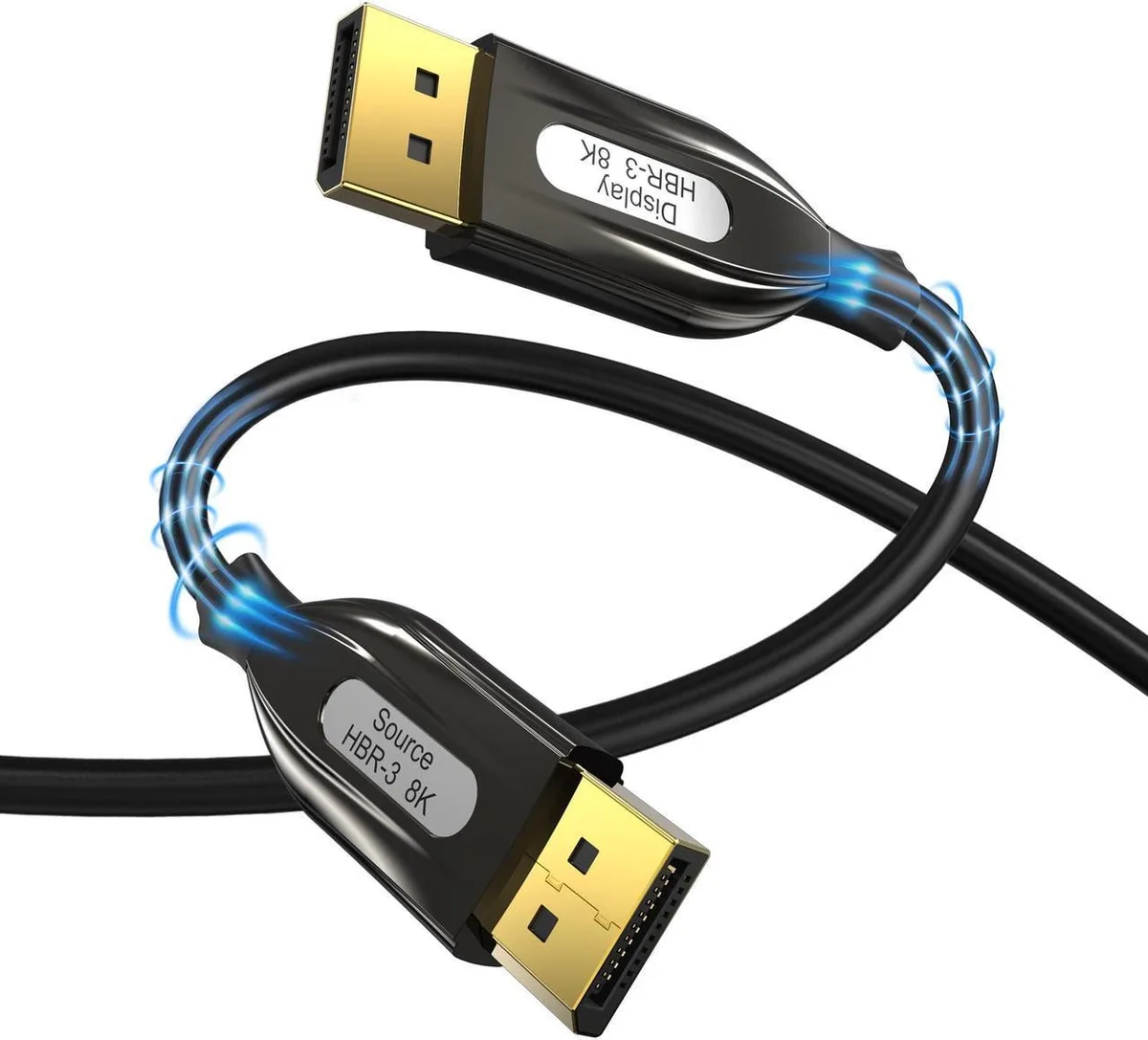 Aomoproing Aomoproing DisplayPort Cable 164 ft DP 1.4 HBR3 32.4 Gbps 8K@60Hz 4K@144Hz — product photo
