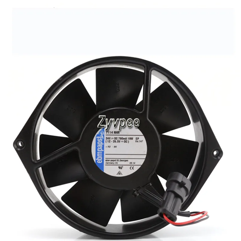 Zyvpee Zyvpee 7114NHR 170mm 24Vdc 19W 2 Pin Case Fan — product photo