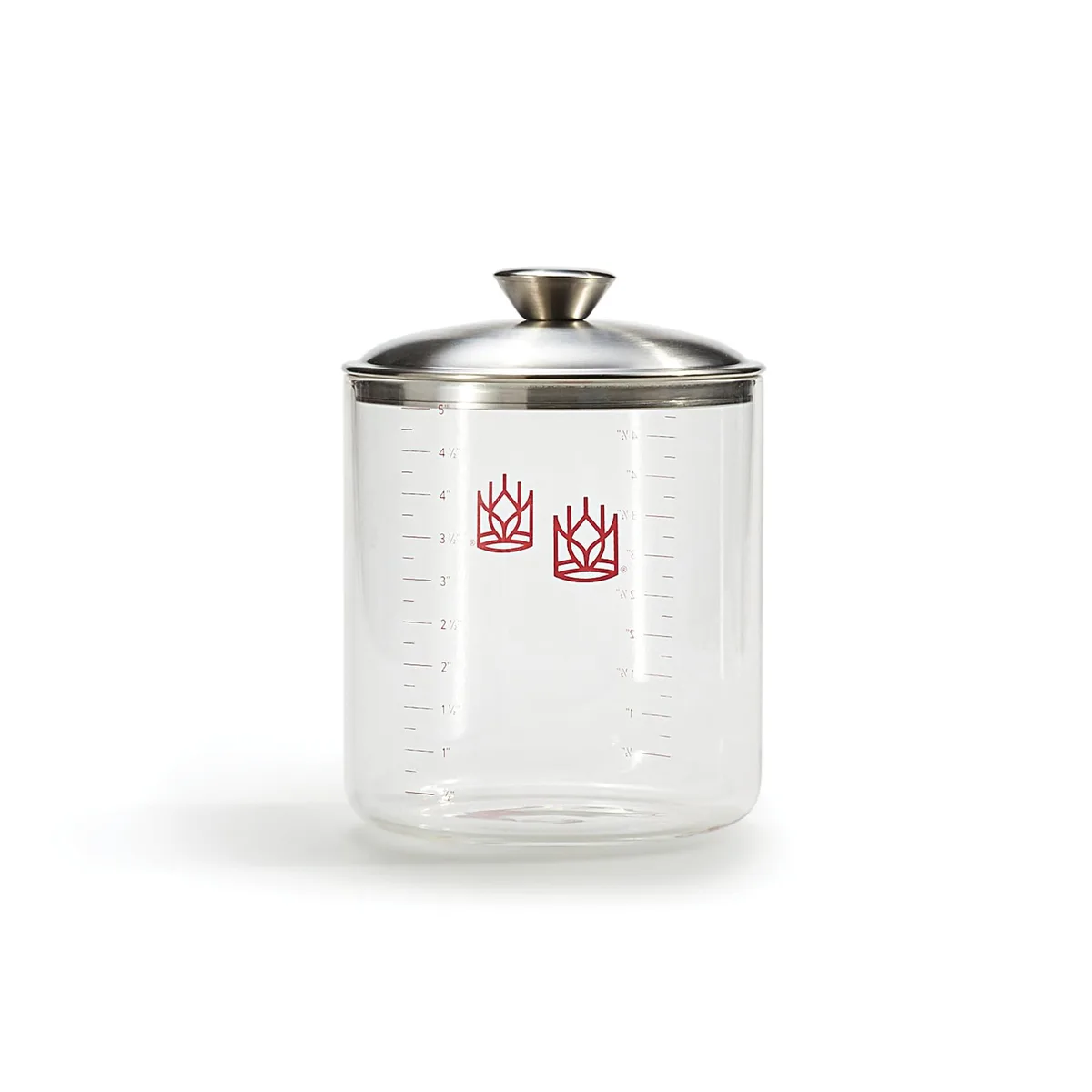 King Arthur 00146K Glass Sourdough Crock 1.5-Quart food storage — product photo