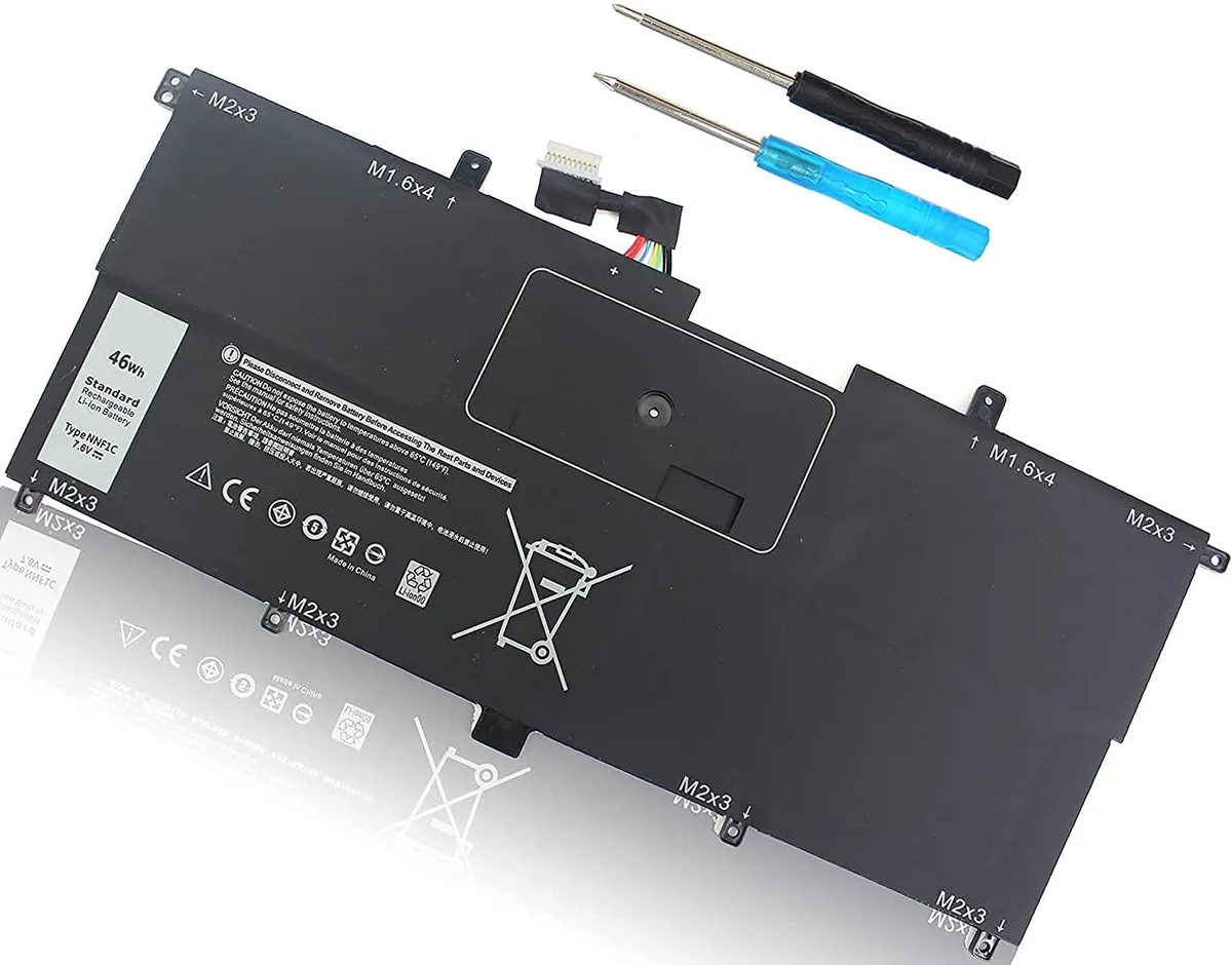 LXHY LXHY LA04 46WH 7.6V laptop battery for Dell XPS 13 9365 2-in-1 2017 — product photo