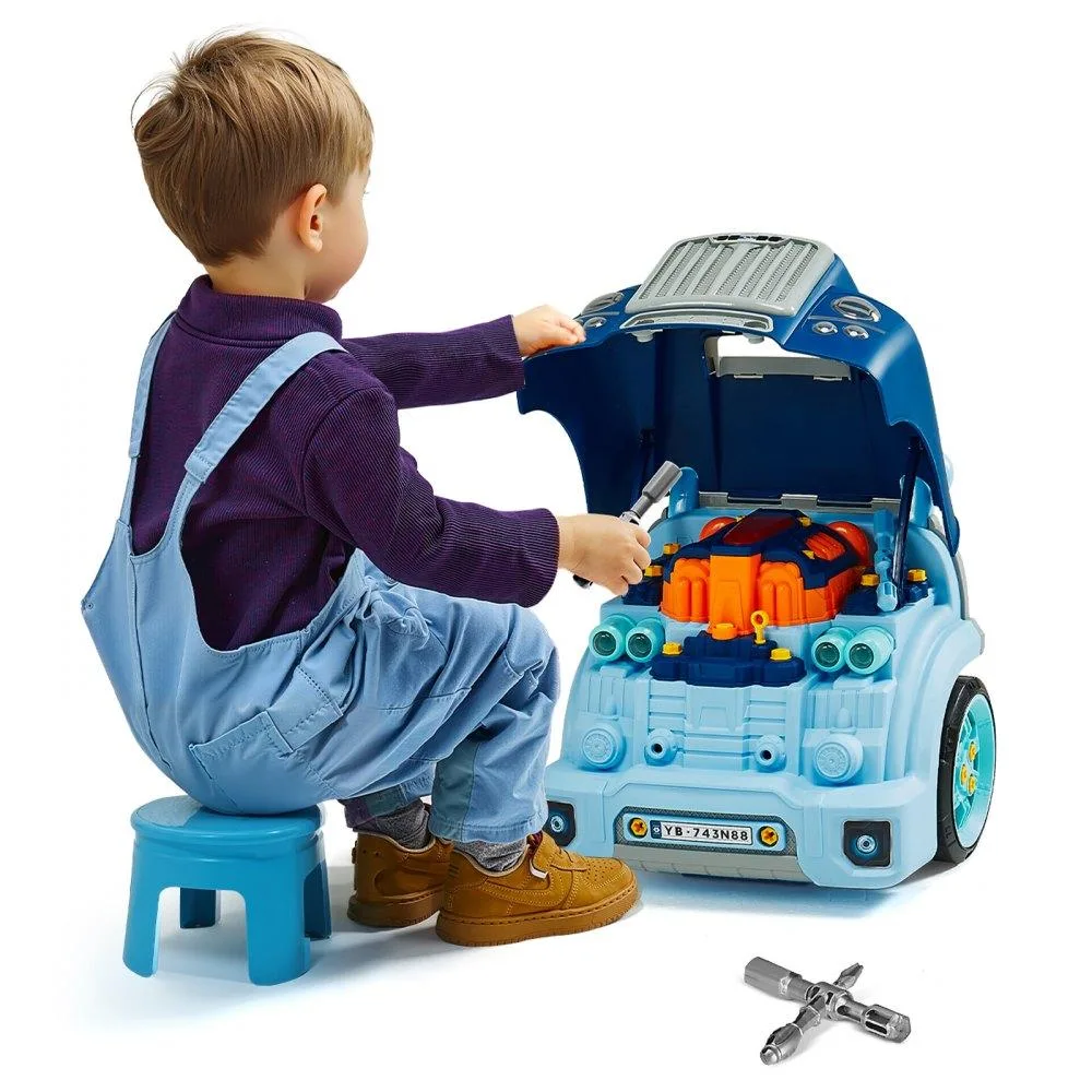 VEVOR VEVOR Kids Mechanic Car Repair Set 60 Pieces Blue — product photo