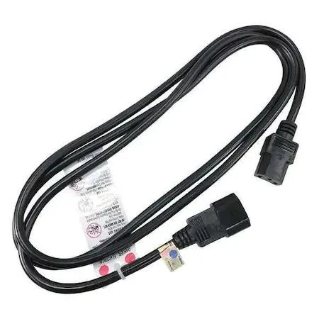 Value Brand Value Brand Power Cord IEC C14 16 AWG 3 Conductor 6 ft Black 10A 125V SJT — product photo