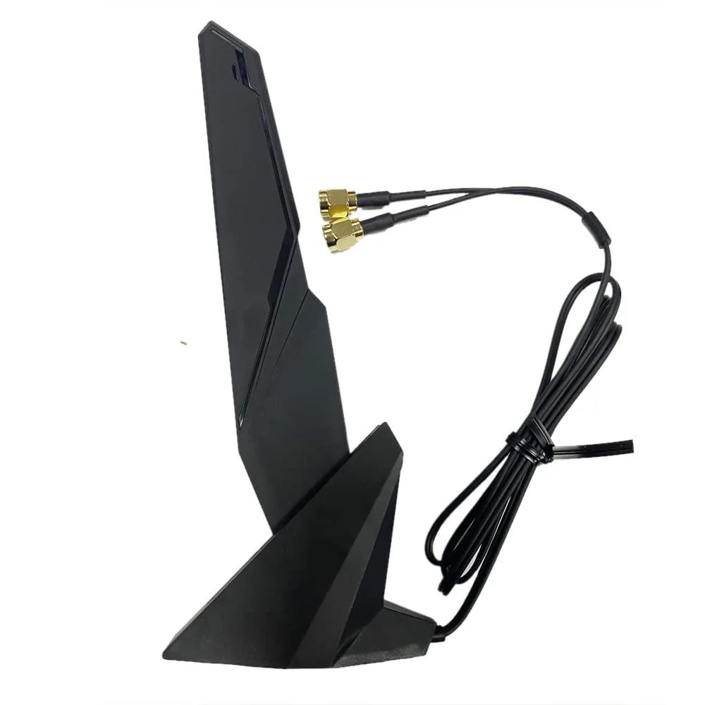  SAMXI jijia Dual-Band WiFi 6e Antenna 2.4/5 GHz RP SMA 1 m Magnetic Base — product photo