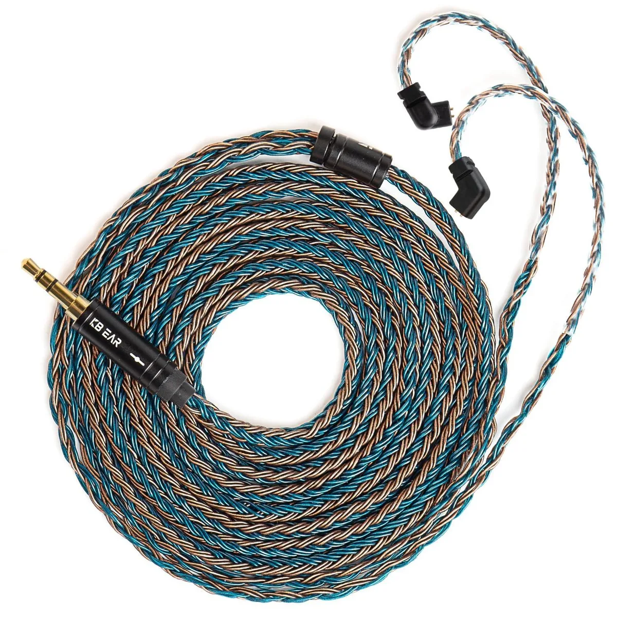 BoYata BoYata ST16 Plus 2 m QDC 3.5 mm 16-core 224-strand 23AWG 2 in 1 accessory — product photo