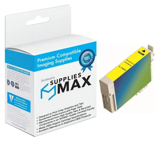SuppliesMax SuppliesMax T069420 Yellow Inkjet Cartridge 335 Pages — product photo