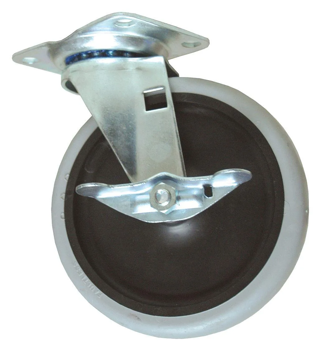 Rubbermaid Rubbermaid GRFG29818 5 in Swivel Caster with Brake — product photo