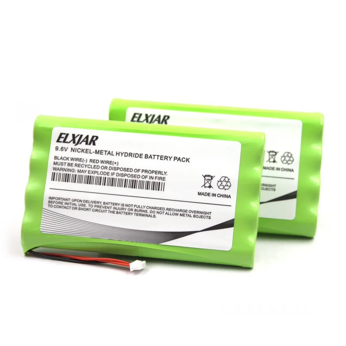 ARENTI ARENTI 2 in 1 accessory 9.6V 1500mAh Ni-MH 2-pack for Yaesu FT-817 FNB-72 85 — product photo