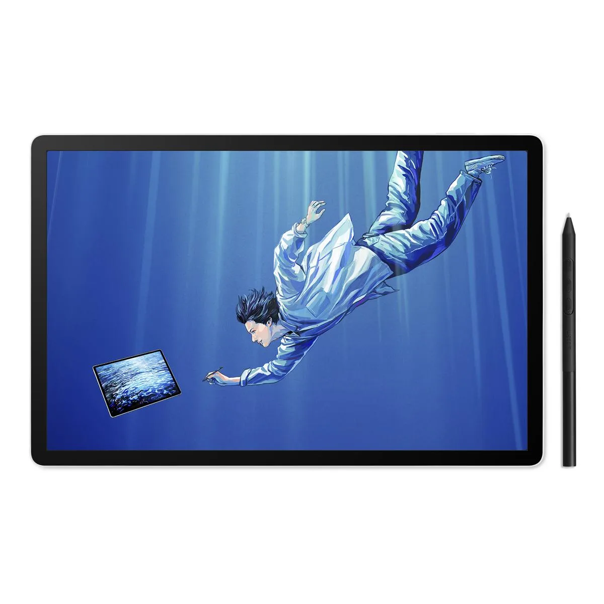 Wacom Wacom MovinkPad Pro 14 14" OLED Drawing Tablet Light Gray — product photo