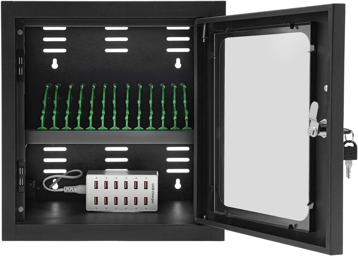 BFKK BFKK 12-Unit Phone Charging Cabinet Black — product photo