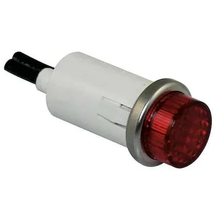 Dayton Dayton 22NY55 Raised Panel Light Red 240V AC/DC 1/2in Mounting — product photo