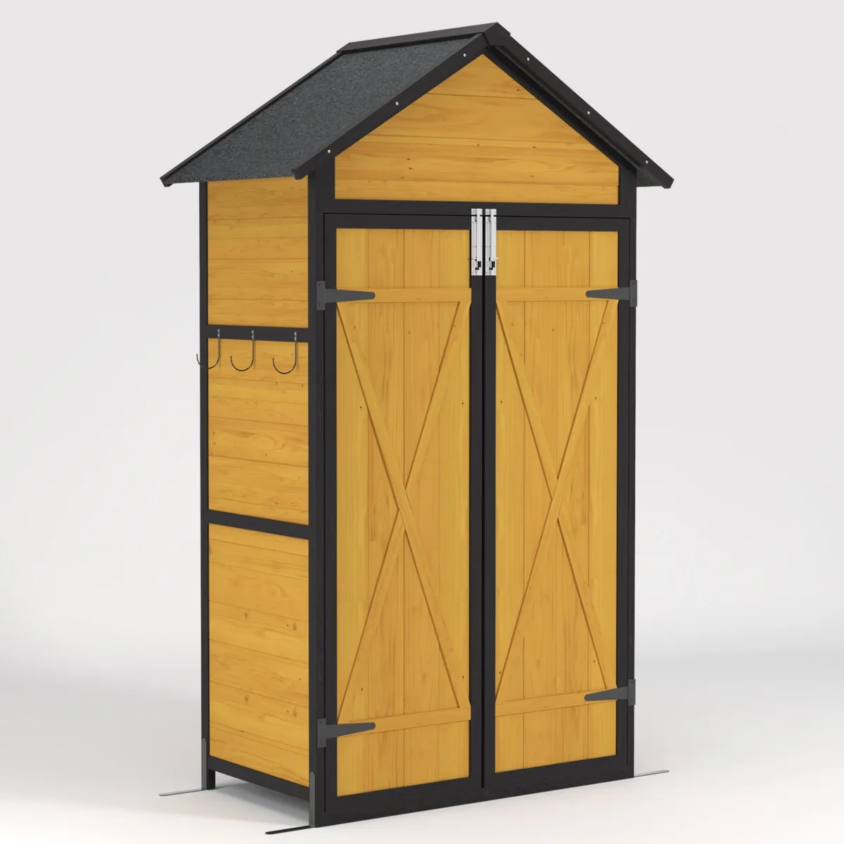 tuphen tuphen 69 Inches Brown Wood Trellis — product photo