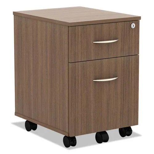 Alera Alera Valencia Mobile File Pedestal 15.88w x 19.13d x 22.88h Walnut — product photo