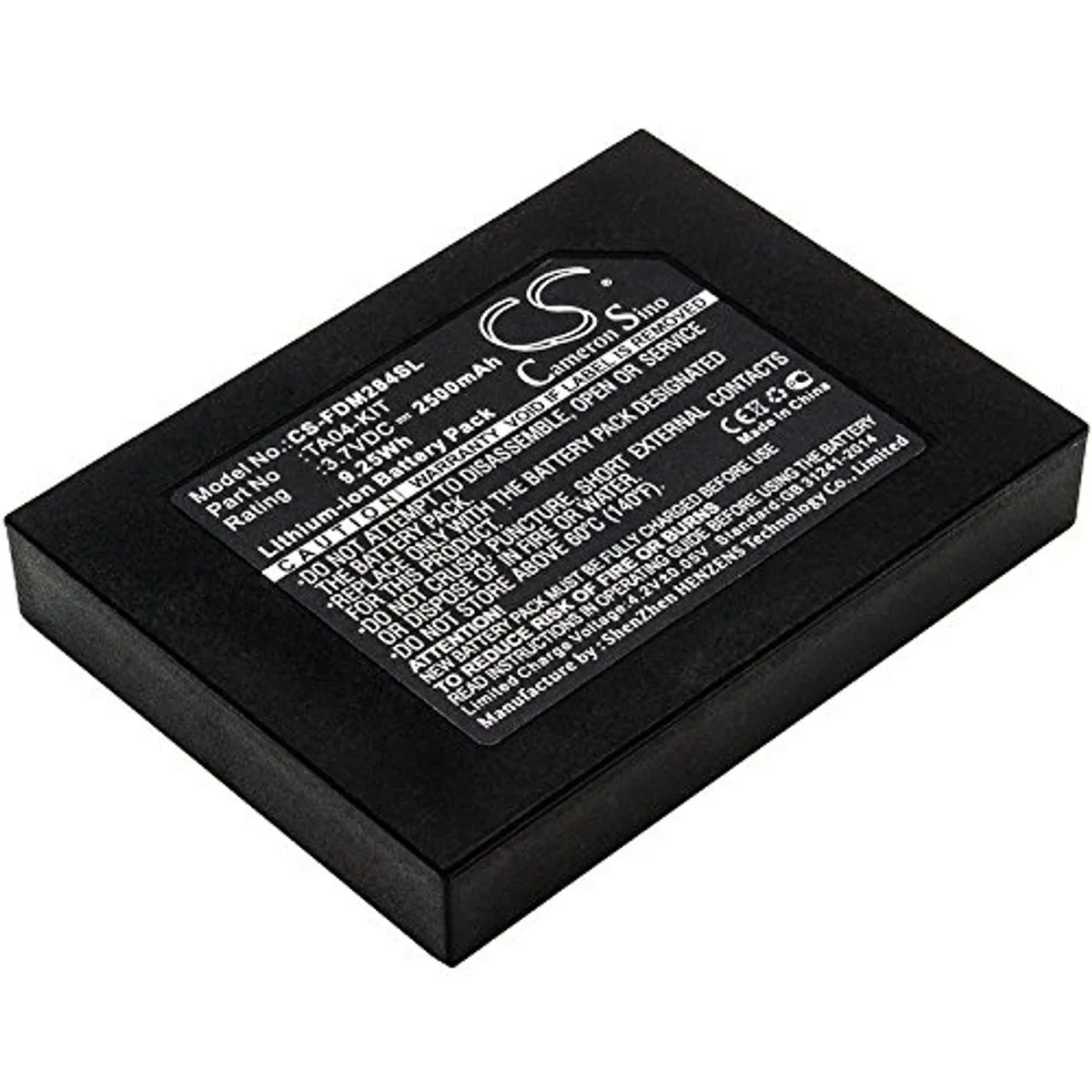  Cameron Sino Replacement Battery for FLIR DM284 DM285 2500mAh 9.25Wh — product photo
