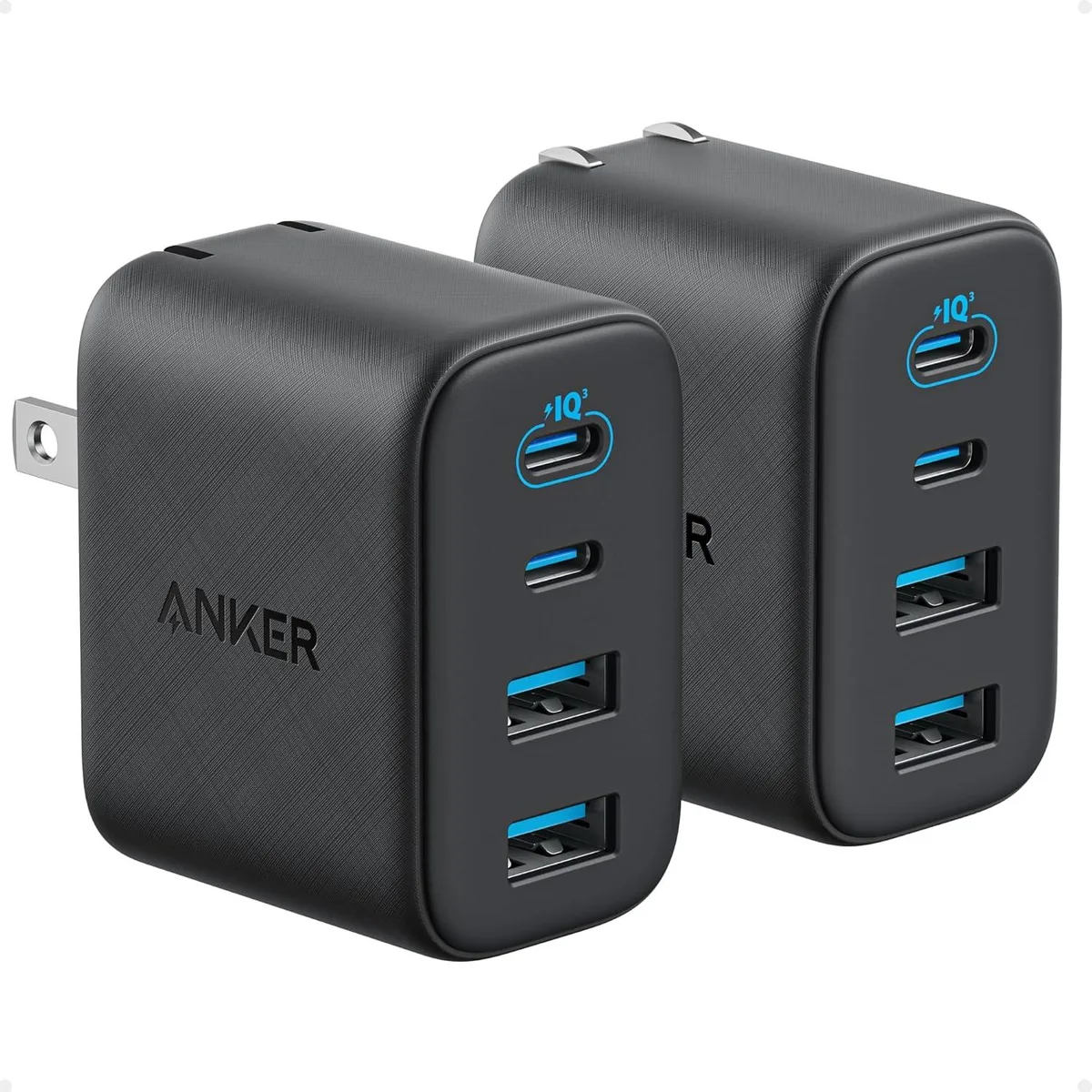Anker Anker Zolo B121E 50W 4-Port USB-C Charger 2-Pack — product photo