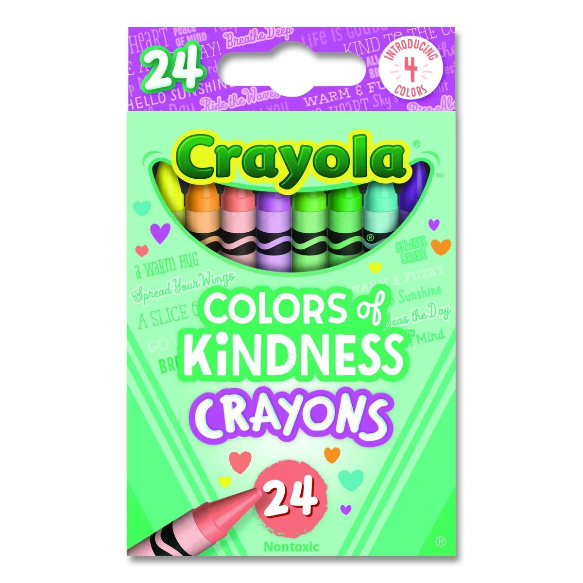 Crayola Crayola Colors of Kindness Crayons 24 Pack 520130 — product photo