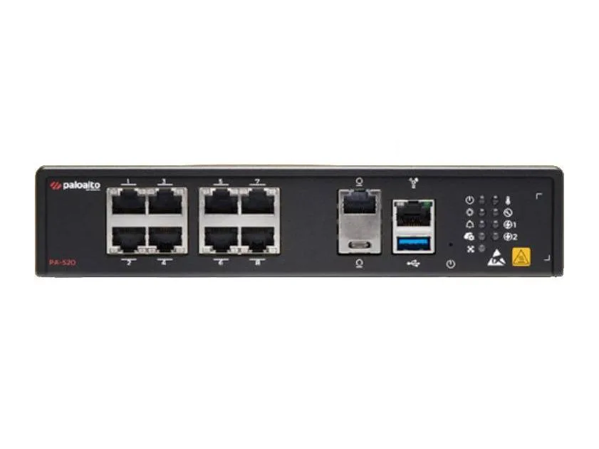 Palo Alto Networks Palo Alto Networks PAN-PA-520 firewall appliance 120 GB 2.8 Gbps — product photo