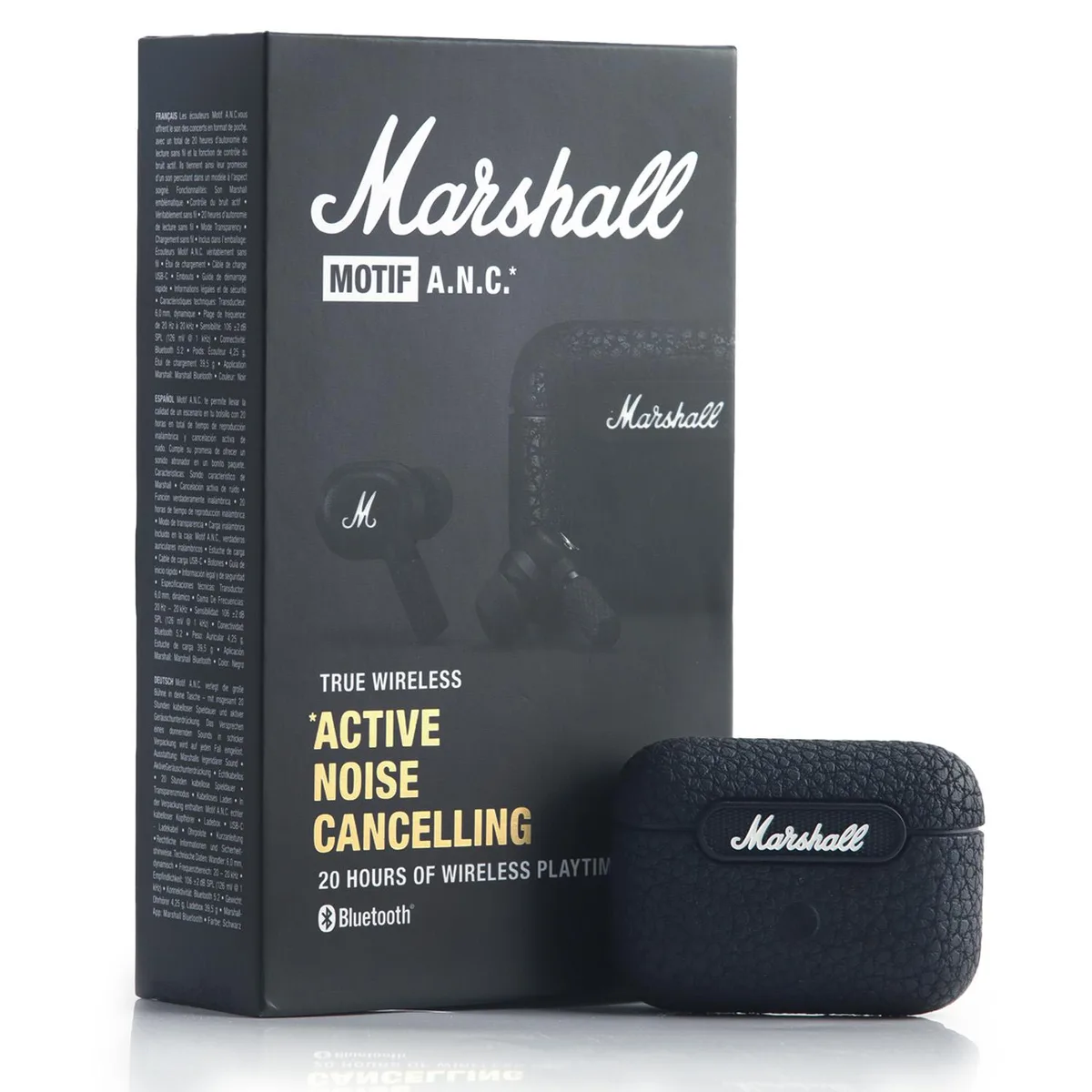 Marshall Marshall Motif A.N.C True Wireless Earbuds Black — product photo