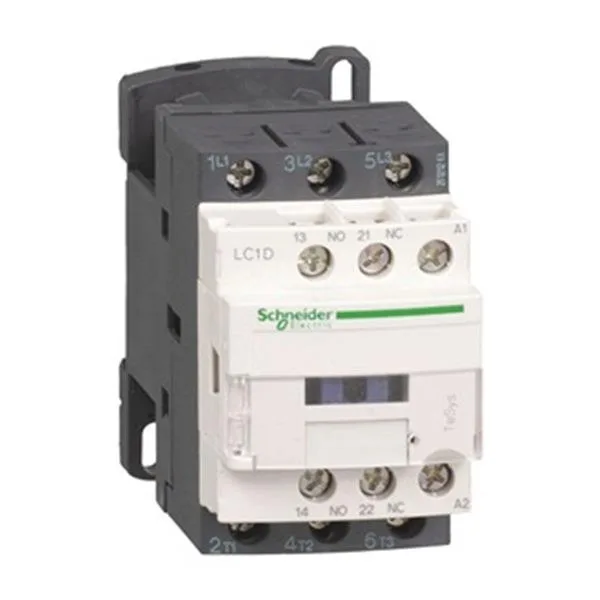 Schneider Electric Schneider Electric LC1D09B7 24V AC 3P 9A Contactor — product photo
