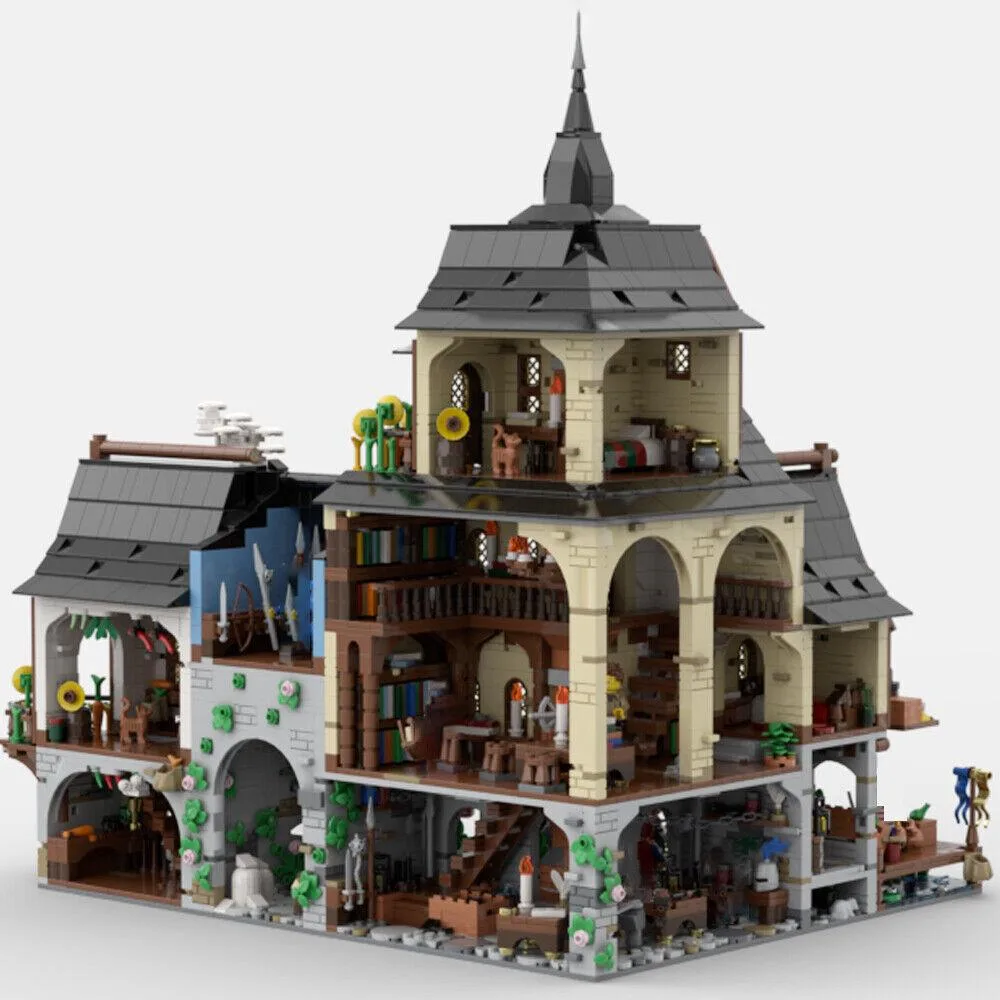 ZITIANYOUBUILD ZITIANYOUBUILD MOC-134085 Medieval Town Centre 4745 Parts — product photo