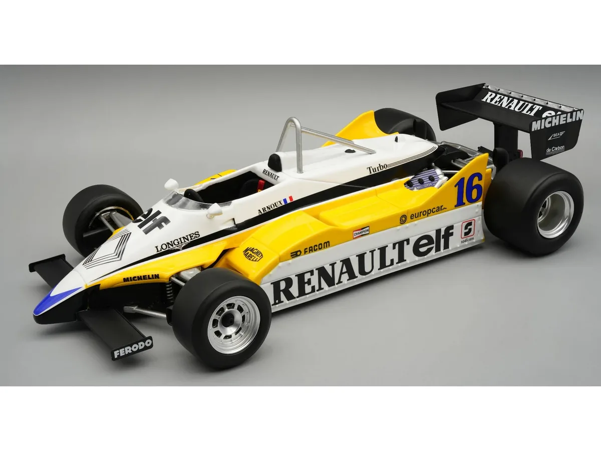 Tecnomodel Tecnomodel Renault RE30B #16 Winner F1 French GP 1982 Mythos 1/18 Limited 45 — product photo