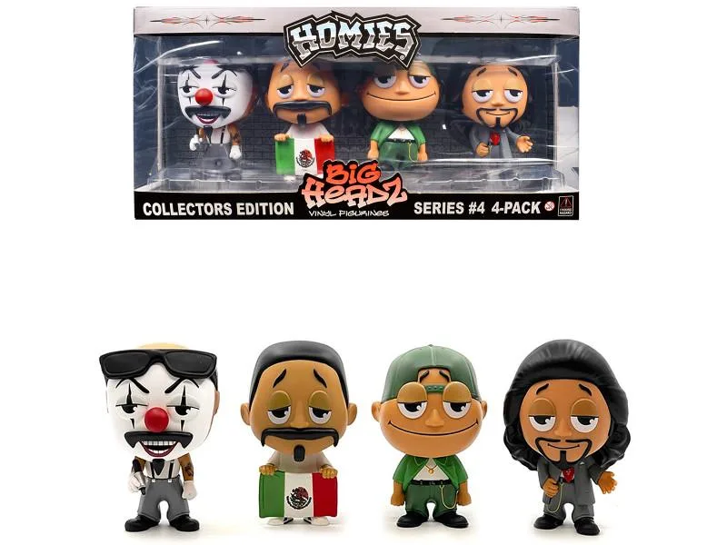 Homies Homies Big Headz Series 4 Collector's Edition 4-Pack — product photo