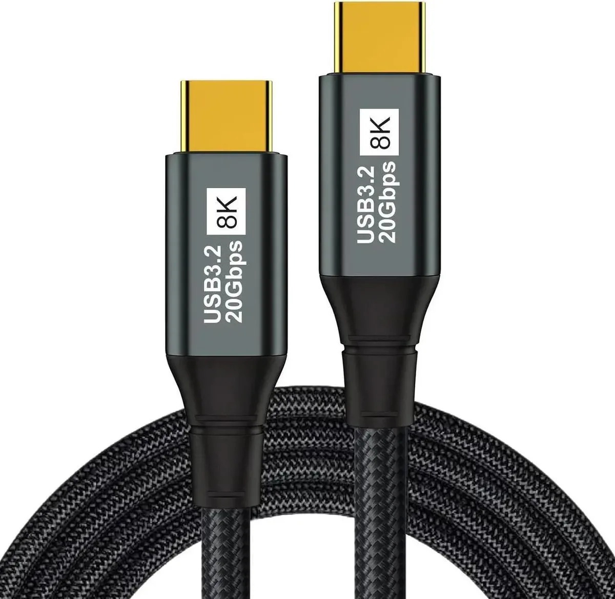 SMUGDESK SMUGDESK USB-C to USB-C Monitor Cable 10ft 8K@60Hz 100W PD 20Gbps — product photo