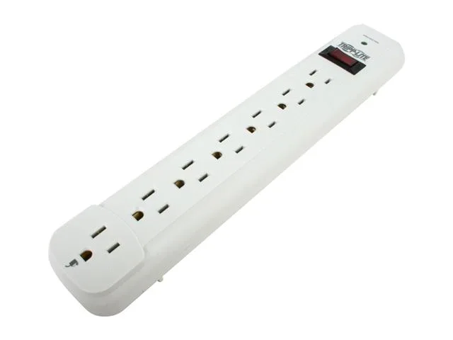 Tripp Lite Tripp Lite TLP712 7-outlet surge protector 12 ft 1080 J — product photo