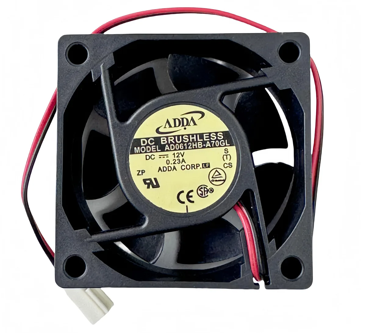 Vszerda Vszerda AD0612HB-A70GL 60×60×25mm 12V 0.23A 4500RPM case fan — product photo