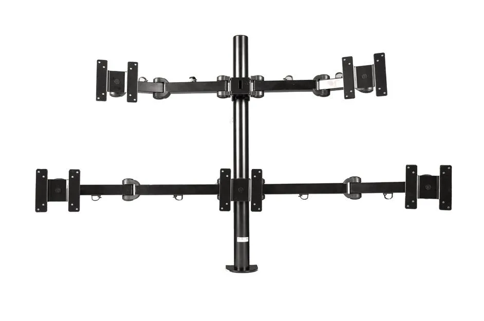 MonMount MonMount LCD482F-B 5-Monitor Desk Clamp Mount 13-24 — product photo