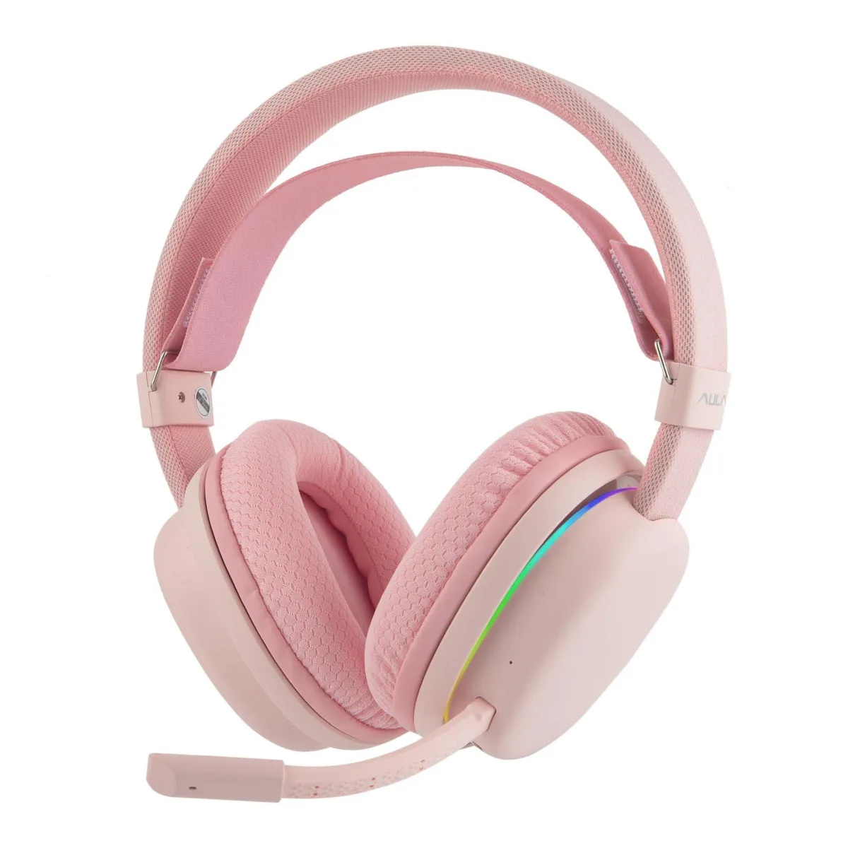  MechLands AULA G7 Wireless Gaming Headset Pink — product photo