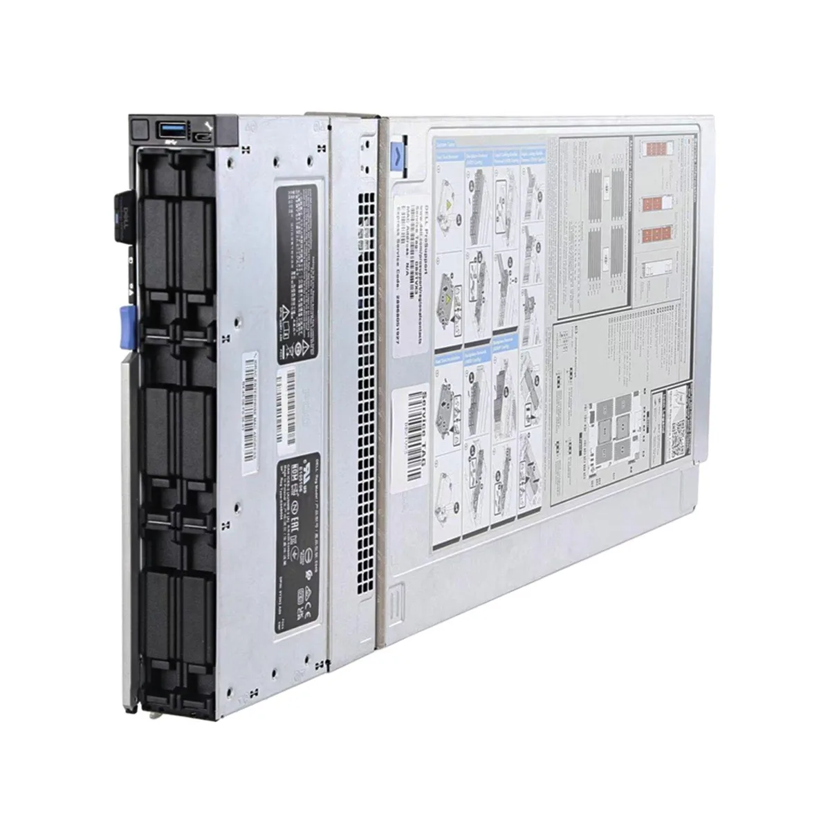 DELL DELL PowerEdge MX760C rack server 2× Gold 6434 3.7GHz 128GB 4× 480GB SSD H755 MX — product photo