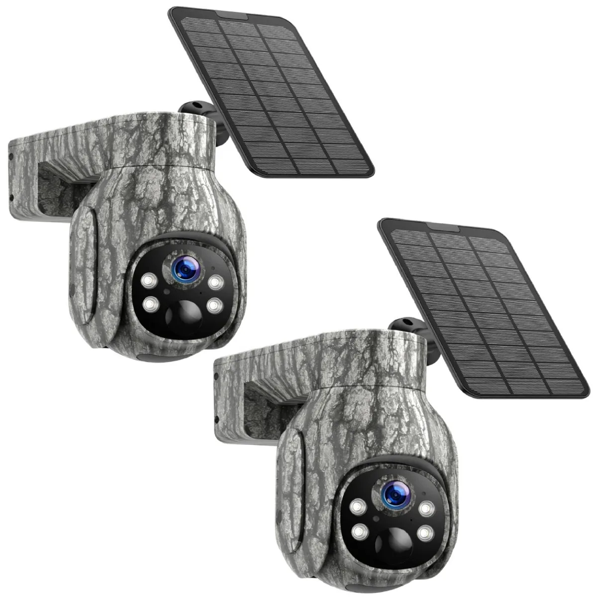  VOOPEAK TC17-2P 4G LTE Cellular Trail Camera 2-Pack 360° Live Streaming — product photo