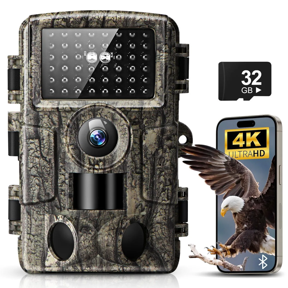  Amcrest MRSCRET PR4000 4K 60MP WiFi Trail Camera — product photo