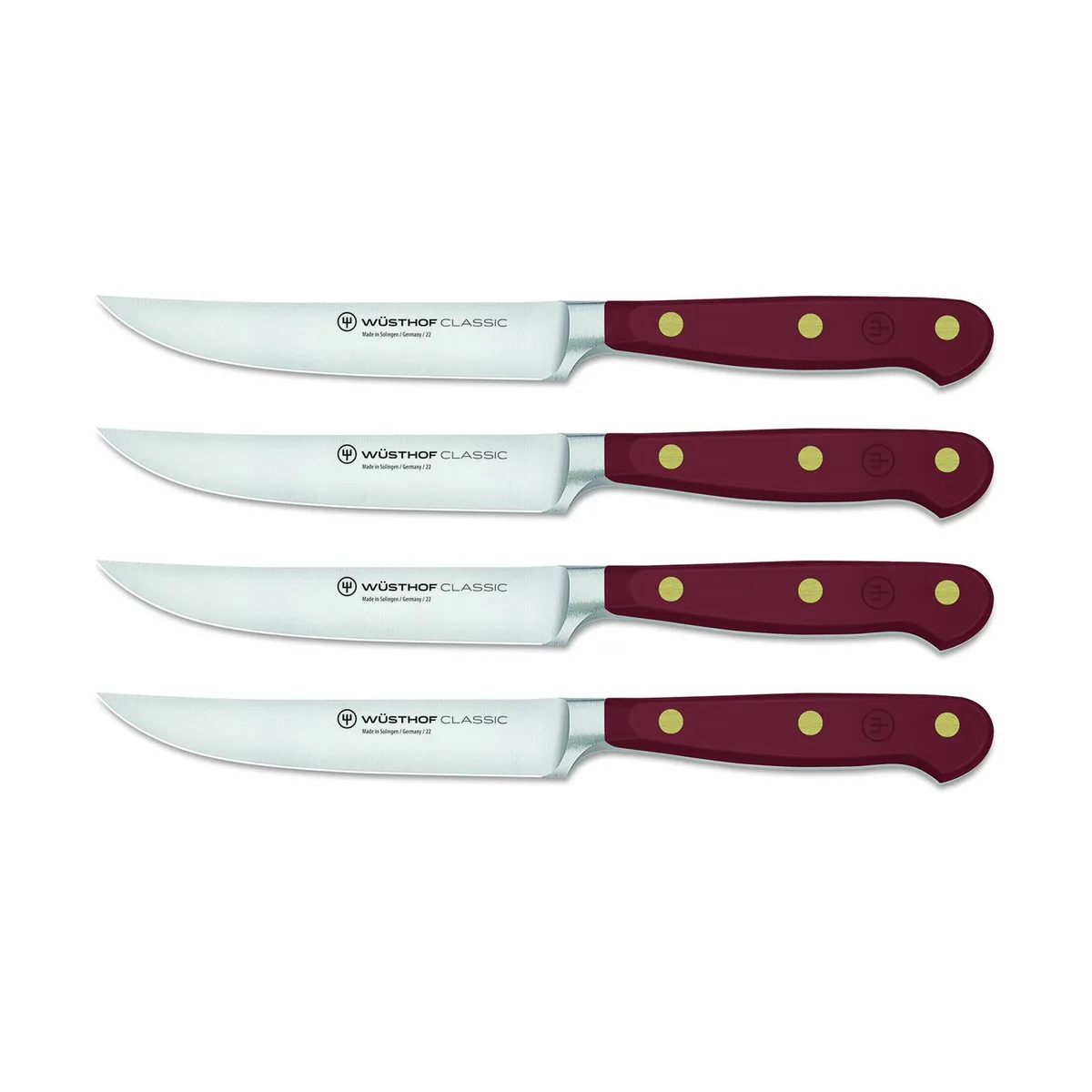 Wusthof Wusthof 1061760405 Classic 4 Piece Steak Knife Set Tasty Sumac cutlery — product photo