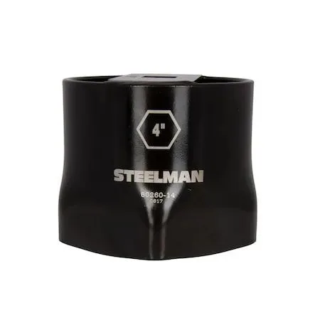 Steelman 4-inch 6-point locknut socket, black powder coat, 3/4-inch drive