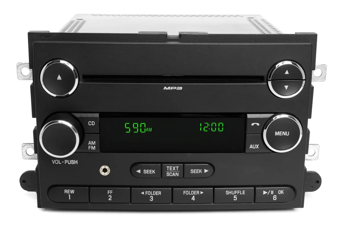 1 Factory Radio 1 Factory Radio 8L2T-18C869-AG AM FM CD MP3 Aux Receiver — product photo