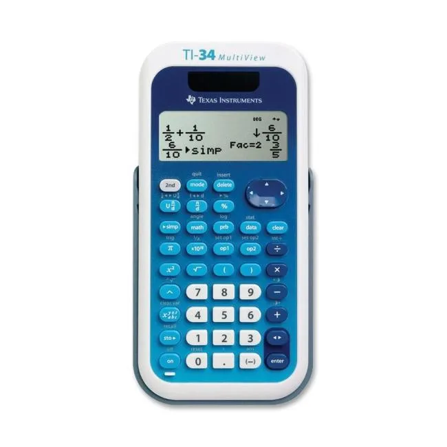 Texas Instruments Texas Instruments TEXTI34MV TI-34 MultiView 4-Line Scientific Calculator — product photo
