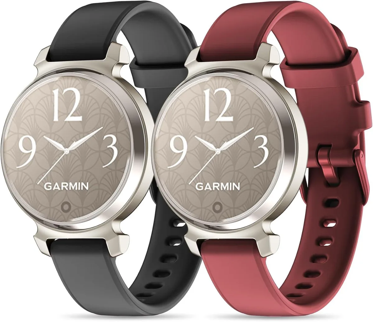 ETEIZU ETEIZU Silicone Band 2 Pack Quick Release for Garmin Lily 2 Active/Classic 110-170mm — product photo