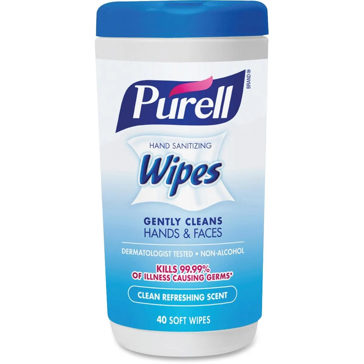 GOJO GOJO 912006CMRCT Purell Clean Scent Sanitizing Wipes 40 count 6 carton cleaning — product photo
