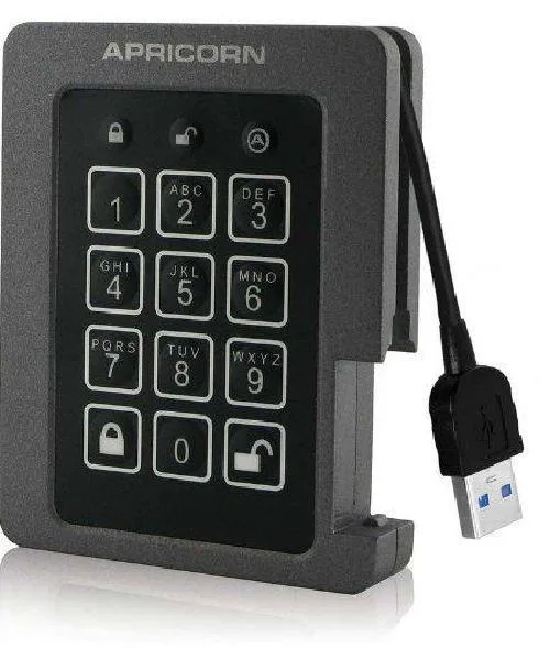Apricorn Apricorn ASSD-3PL256-240F 240 GB portable SSD — product photo