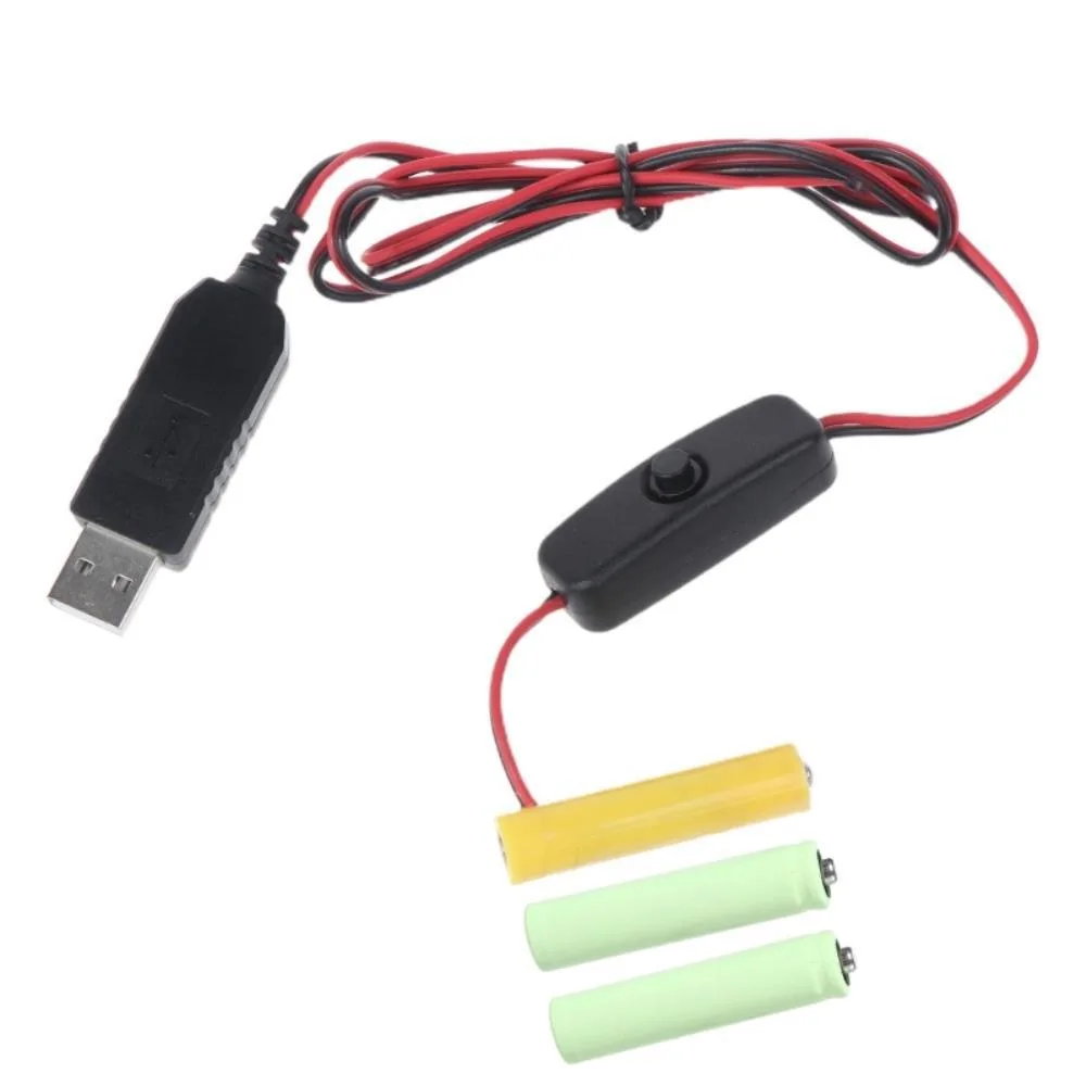 Ruth's sister Ruth's sister USB 4.5V AAA Eliminator Switch Cord 39.37in — product photo