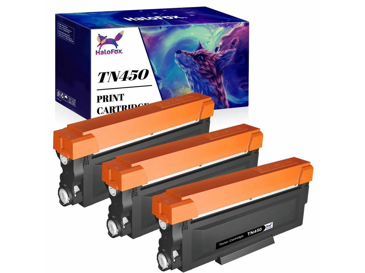 V4ink V4ink TN450 Black Toner Cartridge 3 Pack 2600 Pages — product photo