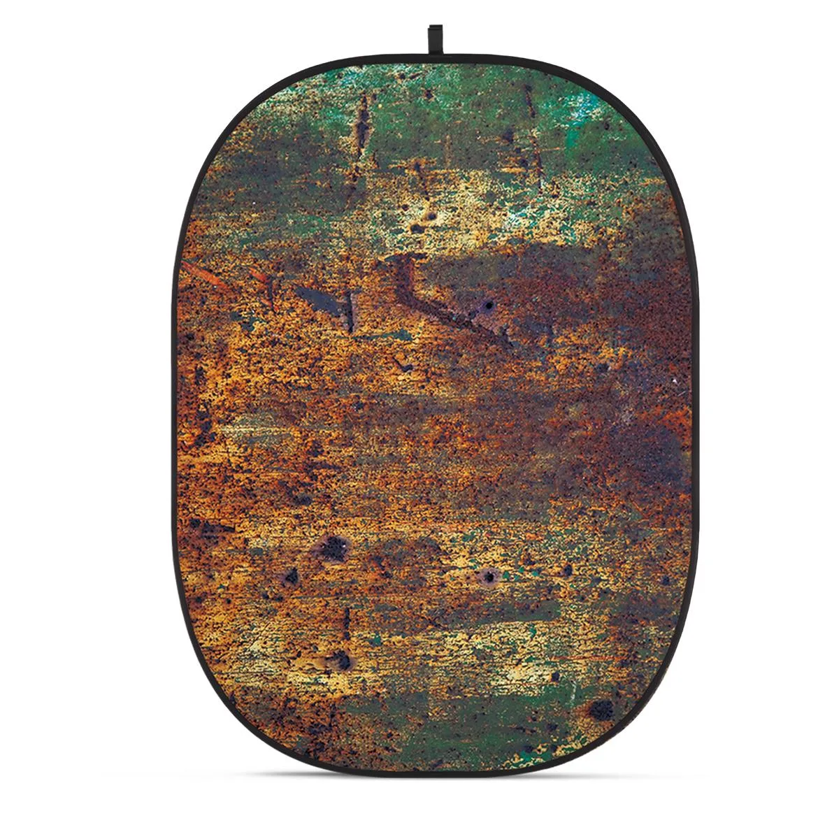 Glow Edge Glow Edge CBA-WR0008 5x6.5' Fabric Collapsible Backdrop Rusty Wall — product photo