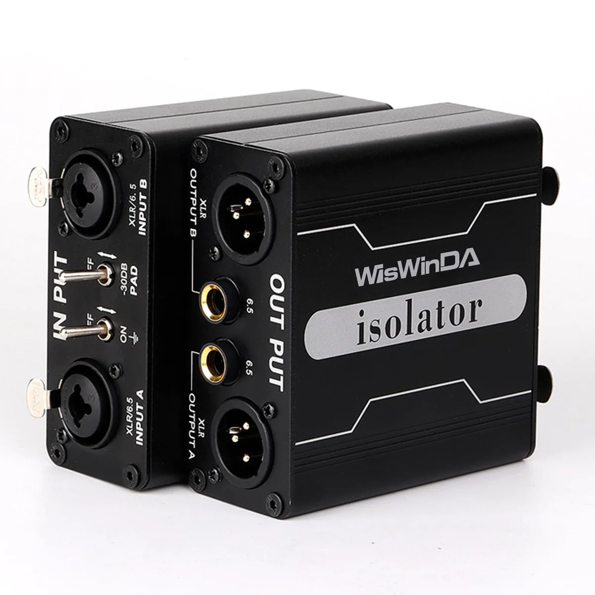 Bipra Bipra XLR Ground Loop Isolator Dual Channel Stereo 2 in 1 accessory — product photo