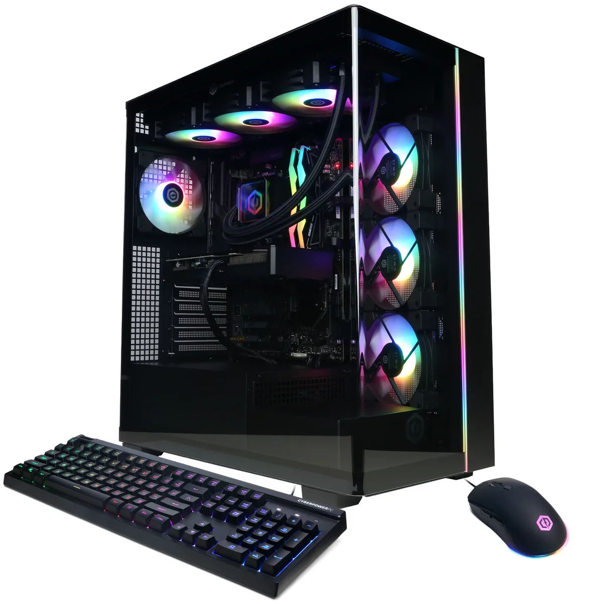 CyberpowerPC CyberpowerPC GML70420 gaming PC Ryzen 9 9900X3D 32GB DDR5 RTX 5070 2TB NVMe — product photo