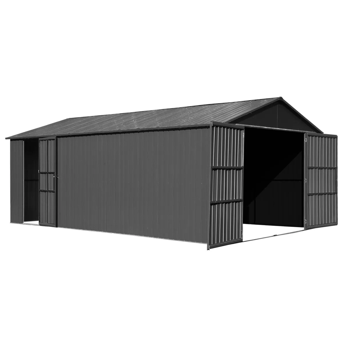 tuphen tuphen 12x15FT Metal Trellis Dark Grey — product photo