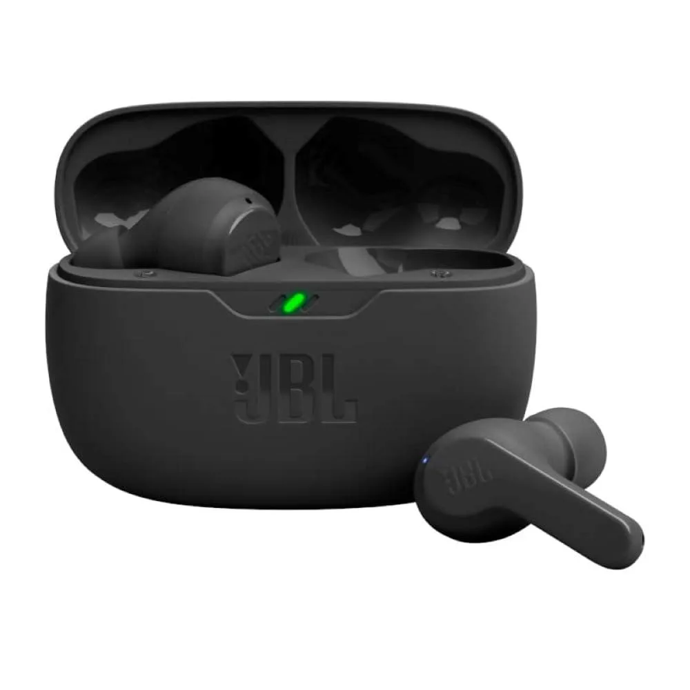  JBL Vibe Beam True Wireless Earbuds Bluetooth 5.2 32h Black — product photo