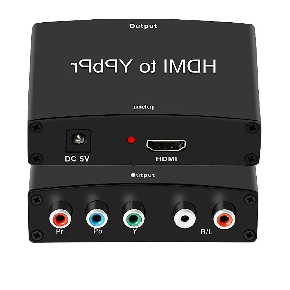 ESTONE ESTONE HDMI to YPbPr 5RCA Converter 1080p audio video converter — product photo