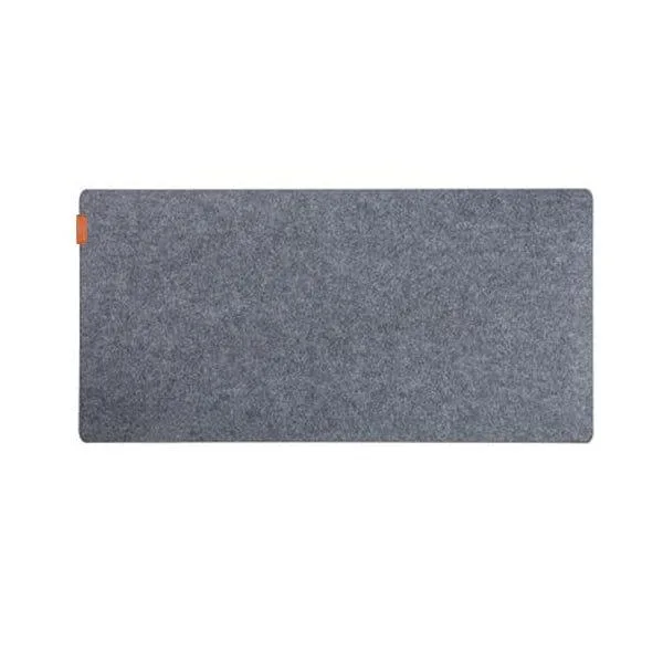 Desky Desky Cork/Felt Desk Pad Large 35.4x11.8 in Light Gray — product photo